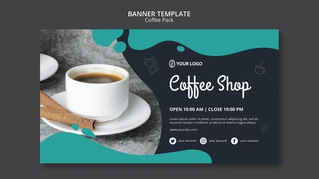 Detail Banner Cafe Design Nomer 10