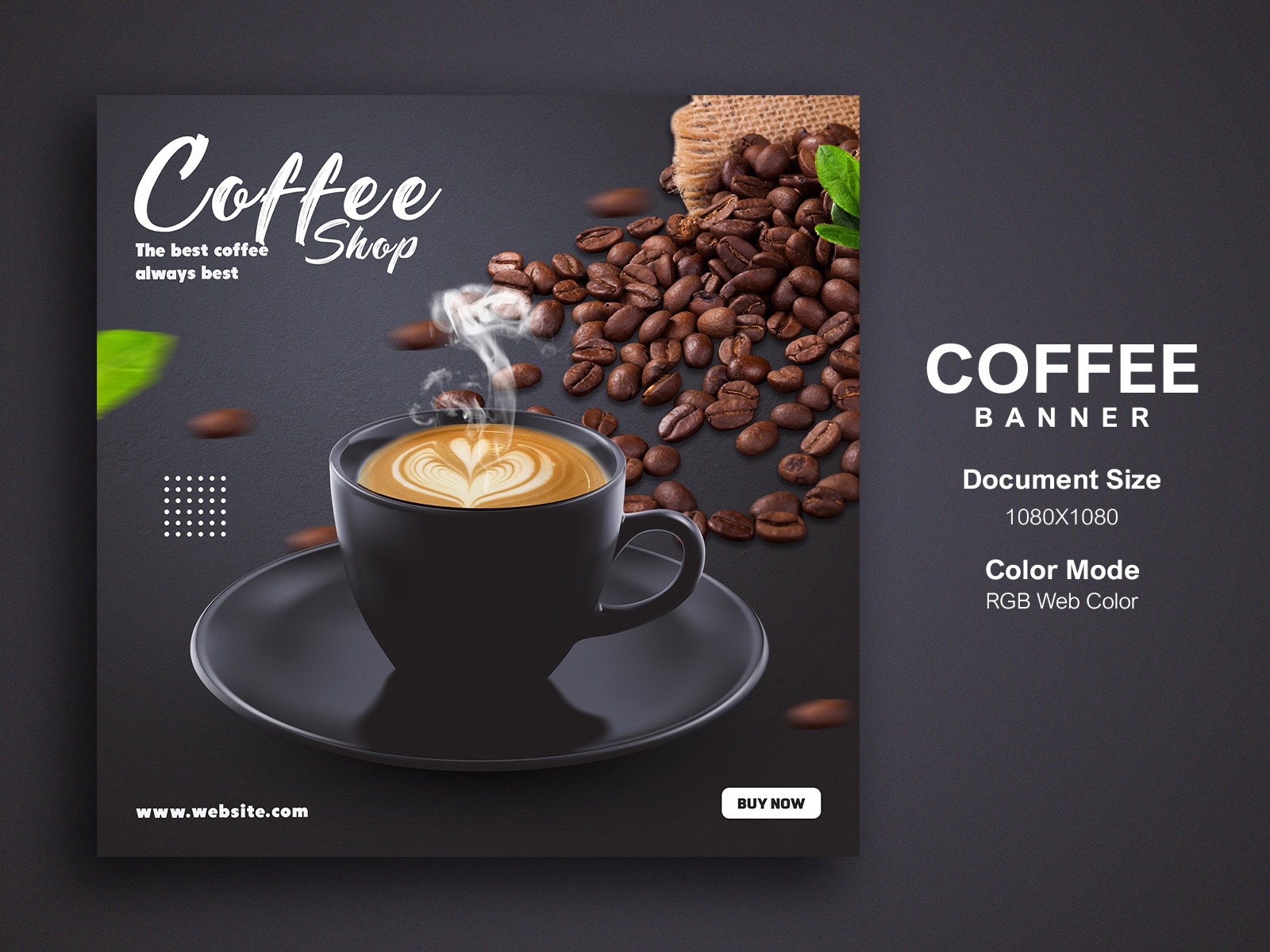 Detail Banner Coffee Design Nomer 15
