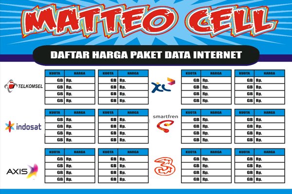 Detail Banner Daftar Harga Kuota Nomer 14