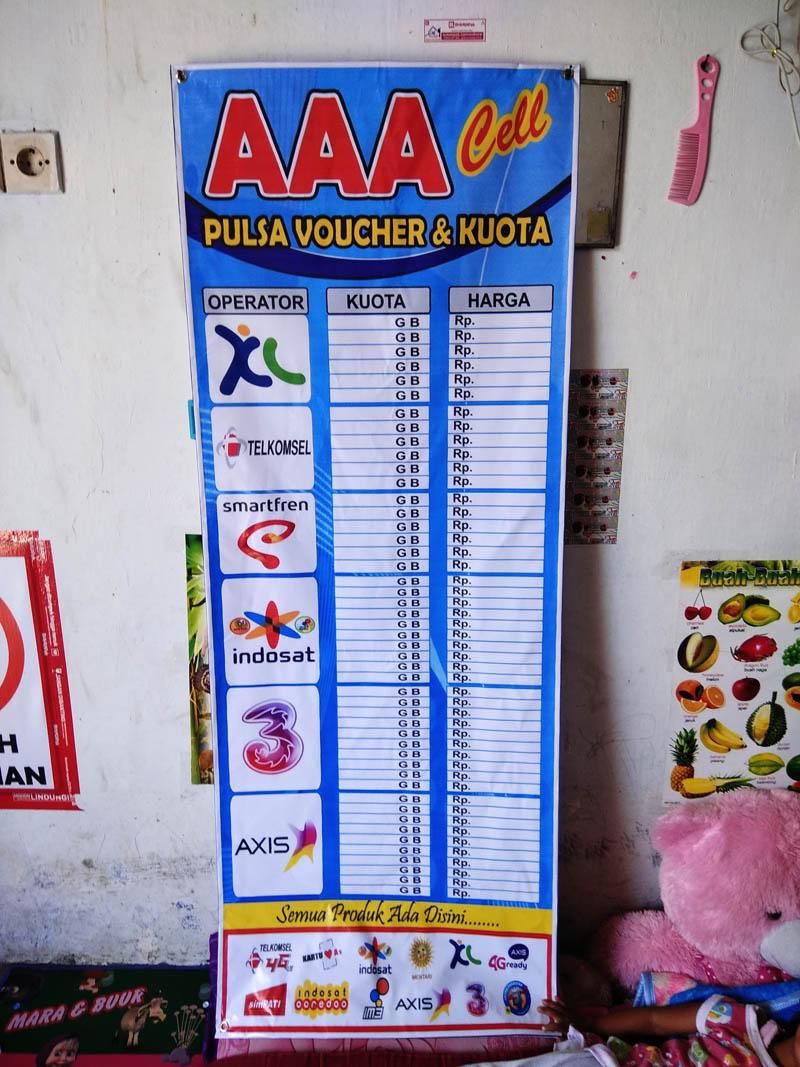 Detail Banner Daftar Harga Kuota Nomer 20