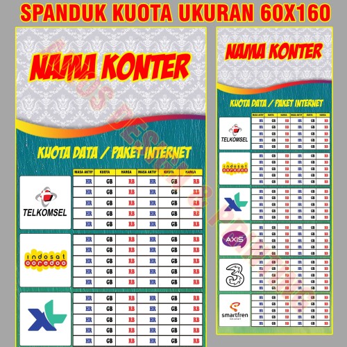 Detail Banner Daftar Harga Kuota Nomer 23