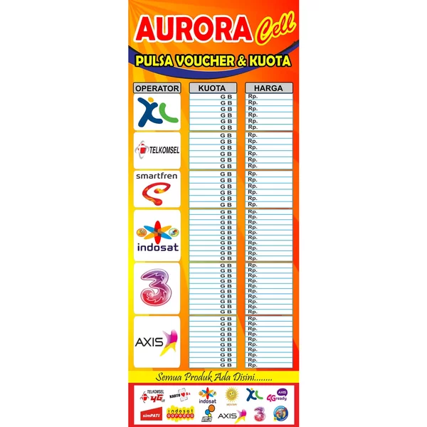 Detail Banner Daftar Harga Kuota Nomer 41