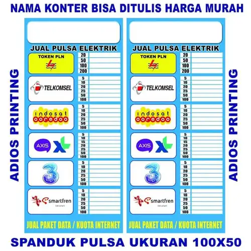 Detail Banner Daftar Harga Kuota Nomer 42