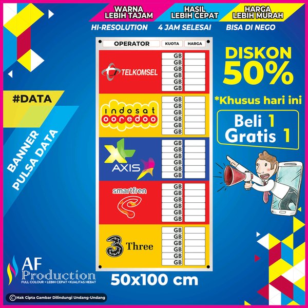 Detail Banner Daftar Harga Kuota Nomer 48