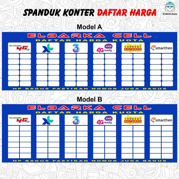 Detail Banner Daftar Harga Kuota Nomer 9