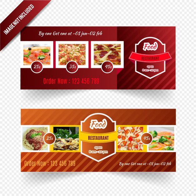 Detail Banner Design Makanan Nomer 25