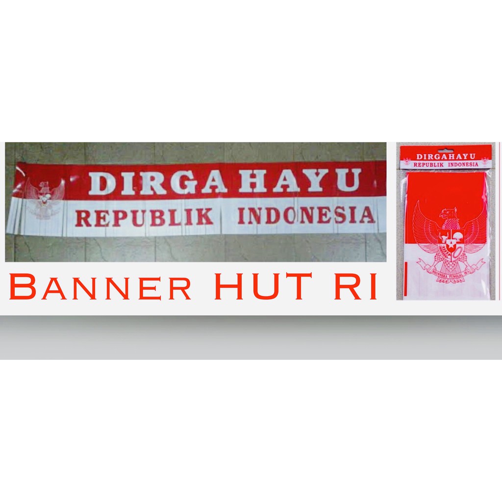 Detail Banner Dirgahayu Ri 74 Nomer 39