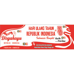 Detail Banner Dirgahayu Ri 74 Nomer 40