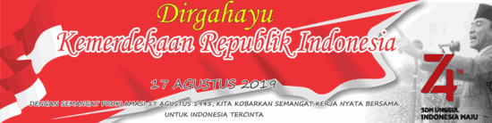 Detail Banner Dirgahayu Ri Ke 74 Nomer 19