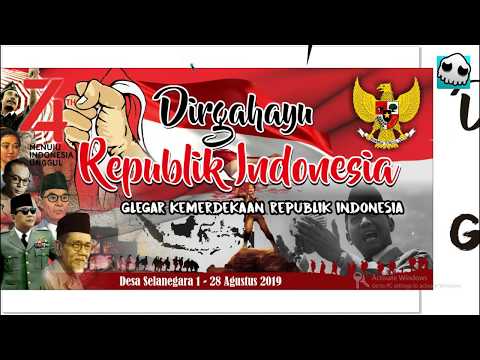 Download Banner Dirgahayu Ri Ke 74 Nomer 45