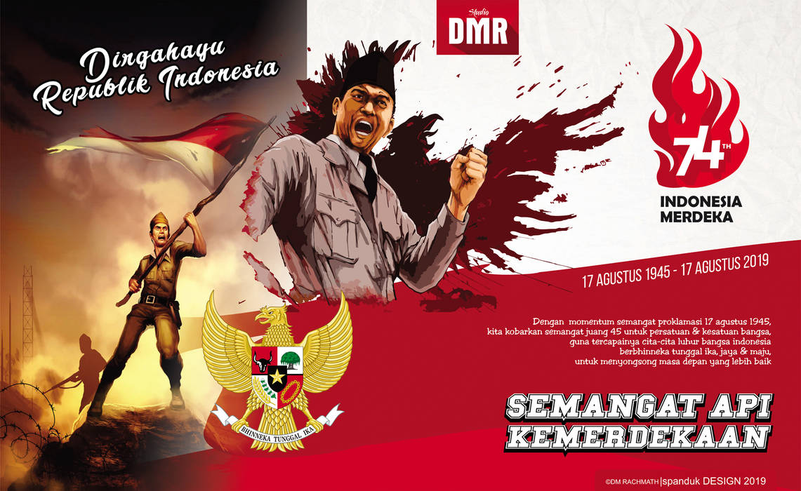 Download Banner Dirgahayu Ri Ke 74 Nomer 6