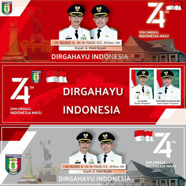 Detail Banner Dirgahayu Ri Ke 74 Nomer 7