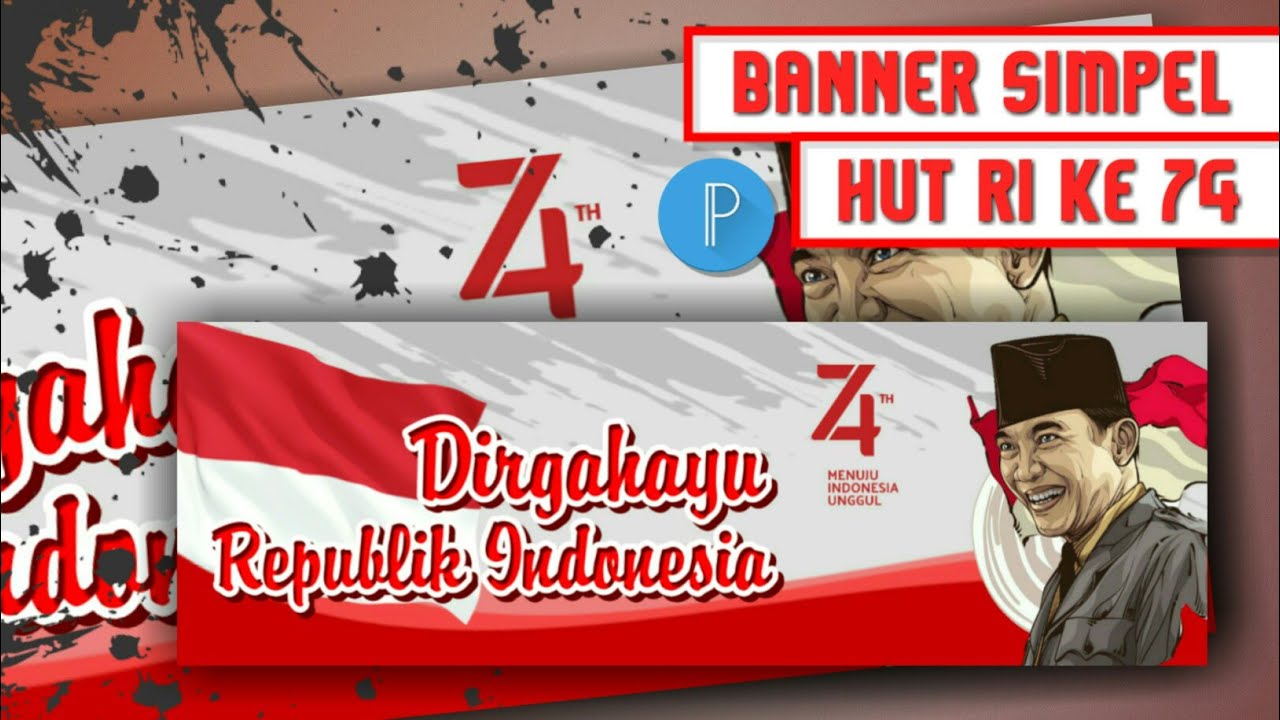 Detail Banner Dirgahayu Ri Ke 74 Nomer 10