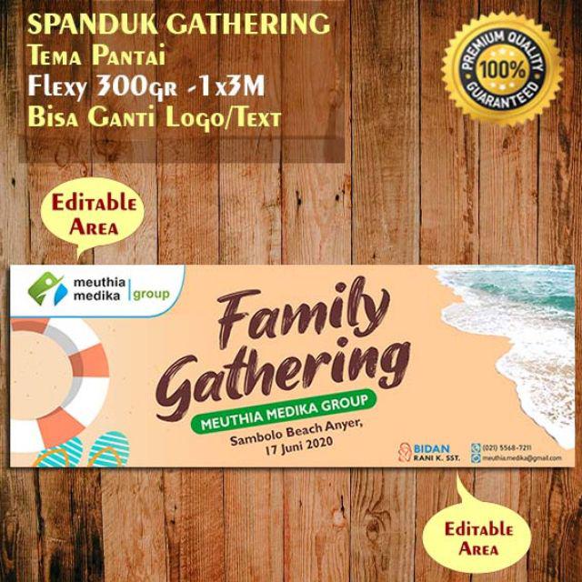 Detail Banner Family Gathering Keren Nomer 12