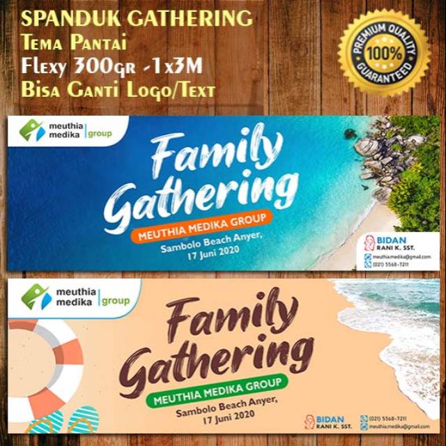 Detail Banner Family Gathering Keren Nomer 3