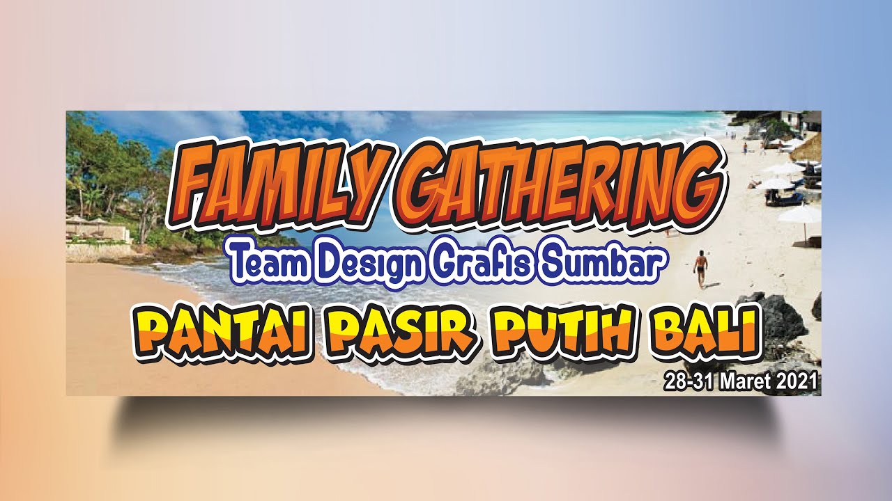 Detail Banner Family Gathering Keren Nomer 7