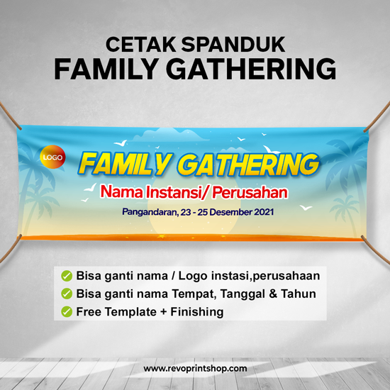 Detail Banner Family Gathering Keren Nomer 8