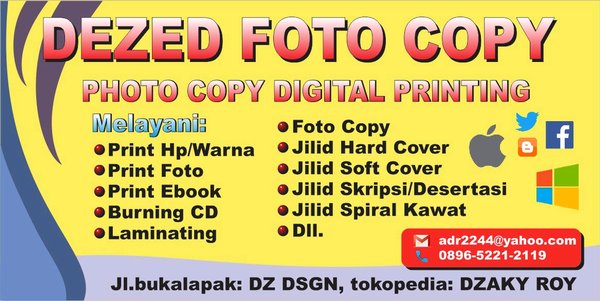 Detail Banner Fotocopy Nomer 25