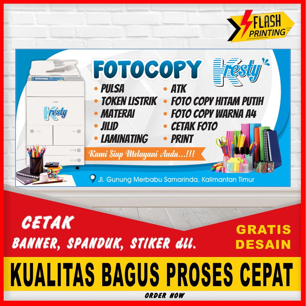 Detail Banner Fotocopy Nomer 30