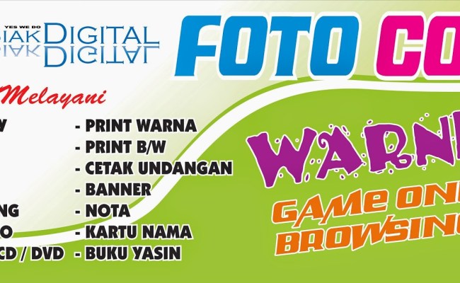 Detail Banner Fotocopy Nomer 53