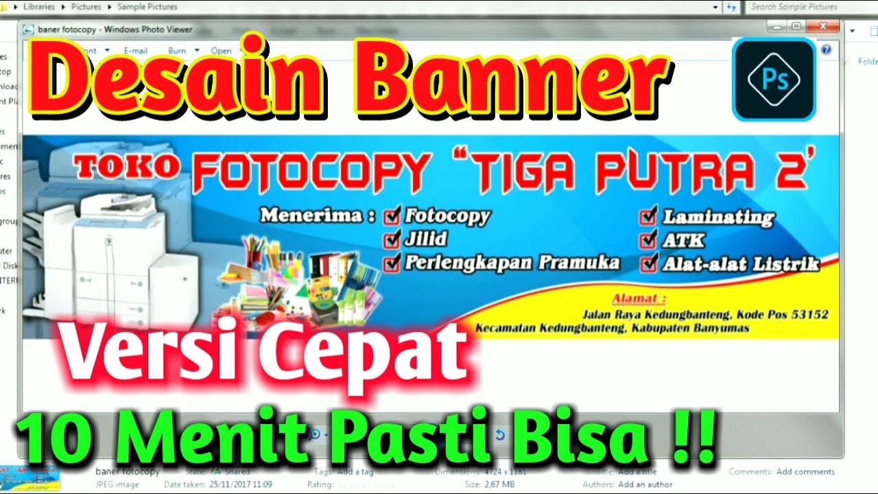 Detail Banner Fotocopy Nomer 58