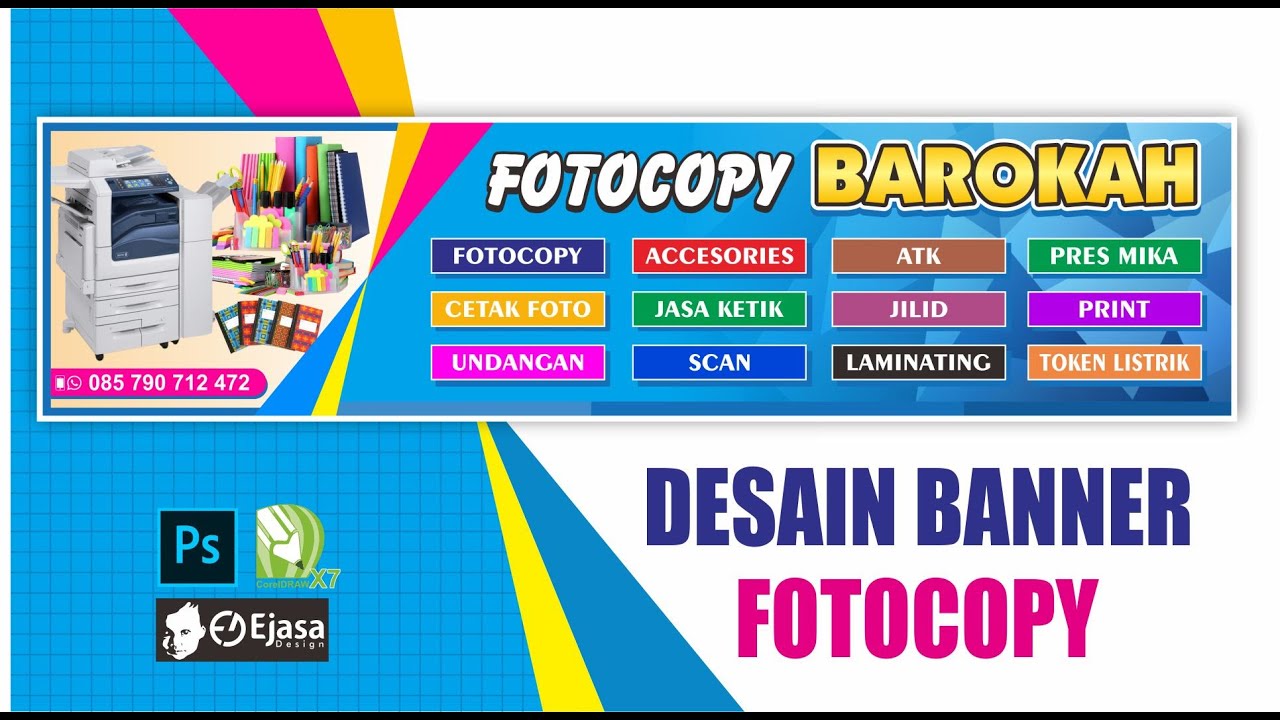 Detail Banner Fotocopy Cdr Nomer 3