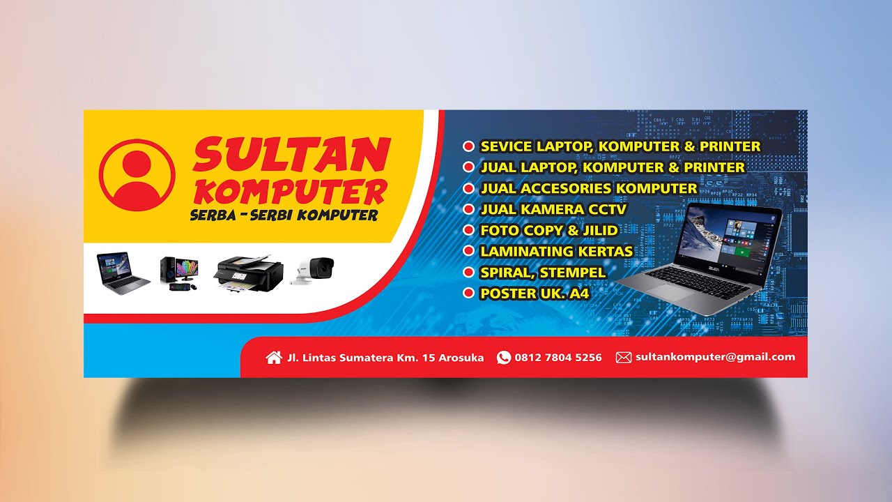 Detail Banner Fotocopy Cdr Nomer 25