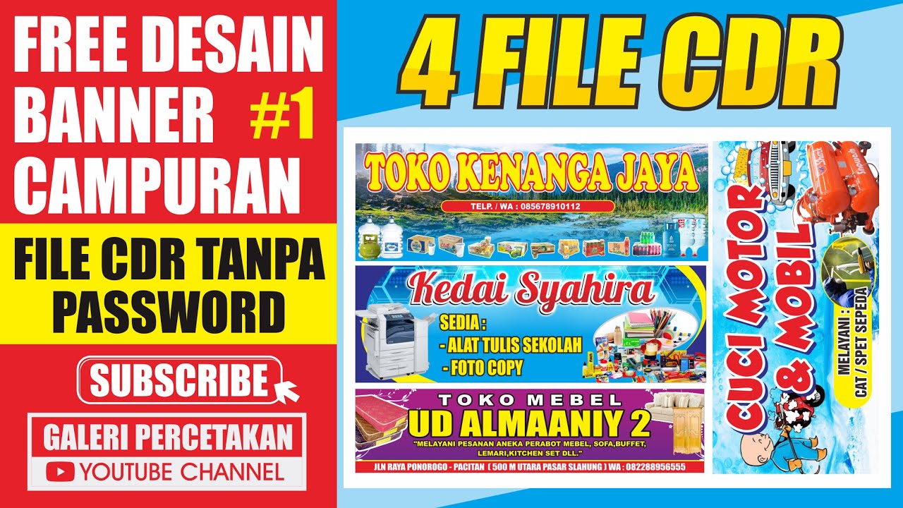 Detail Banner Fotocopy Cdr Nomer 33