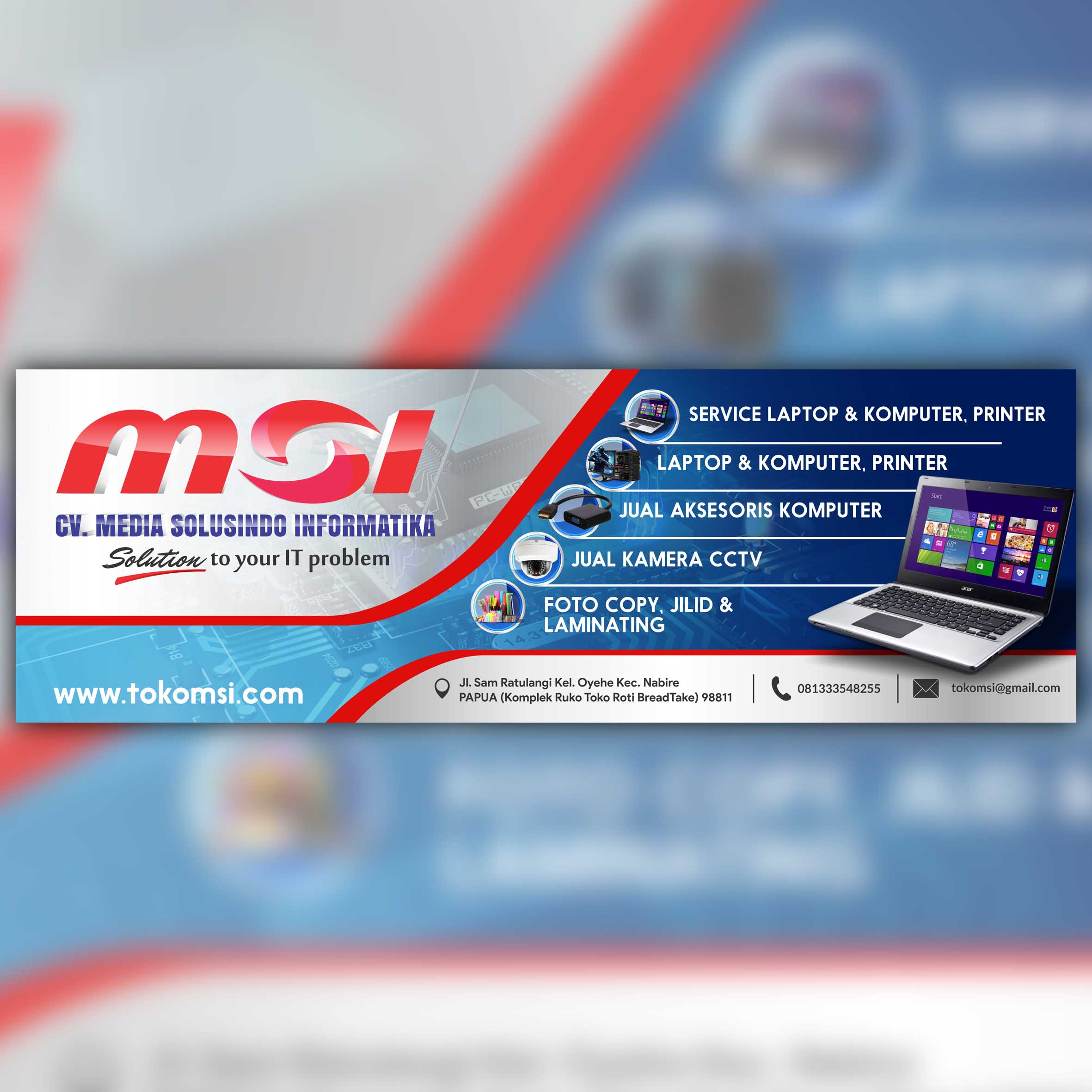 Detail Banner Fotocopy Cdr Nomer 34