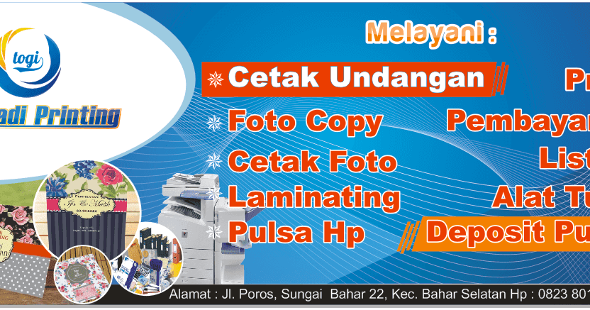 Detail Banner Fotocopy Cdr Nomer 5