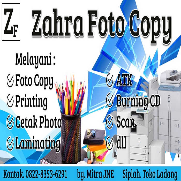 Detail Banner Fotocopy Cdr Nomer 53