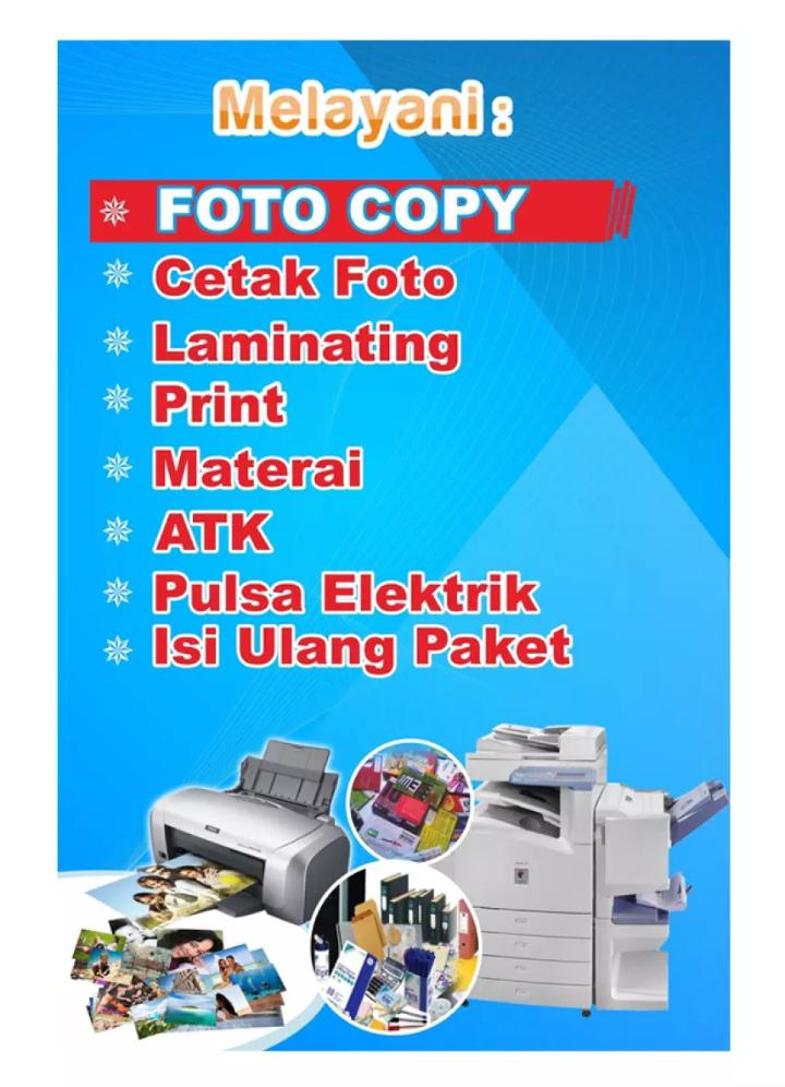 Detail Banner Fotocopy Cdr Nomer 10