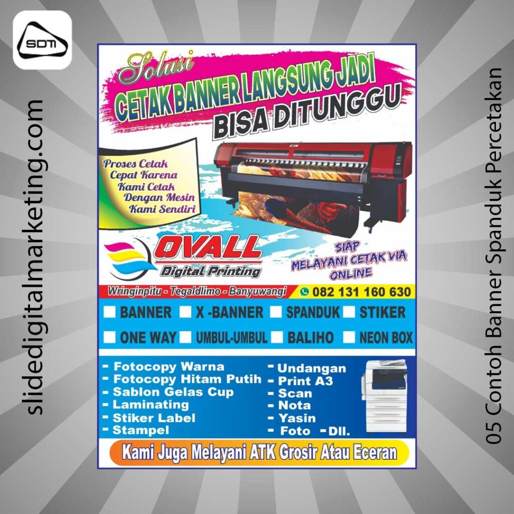 Detail Banner Fotocopy Menarik Nomer 46