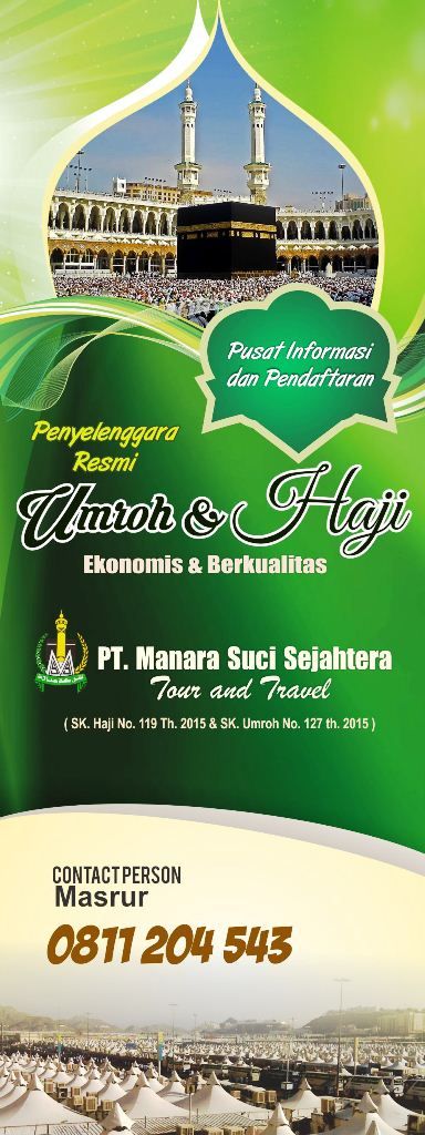 Detail Banner Haji Format Cdr Nomer 5