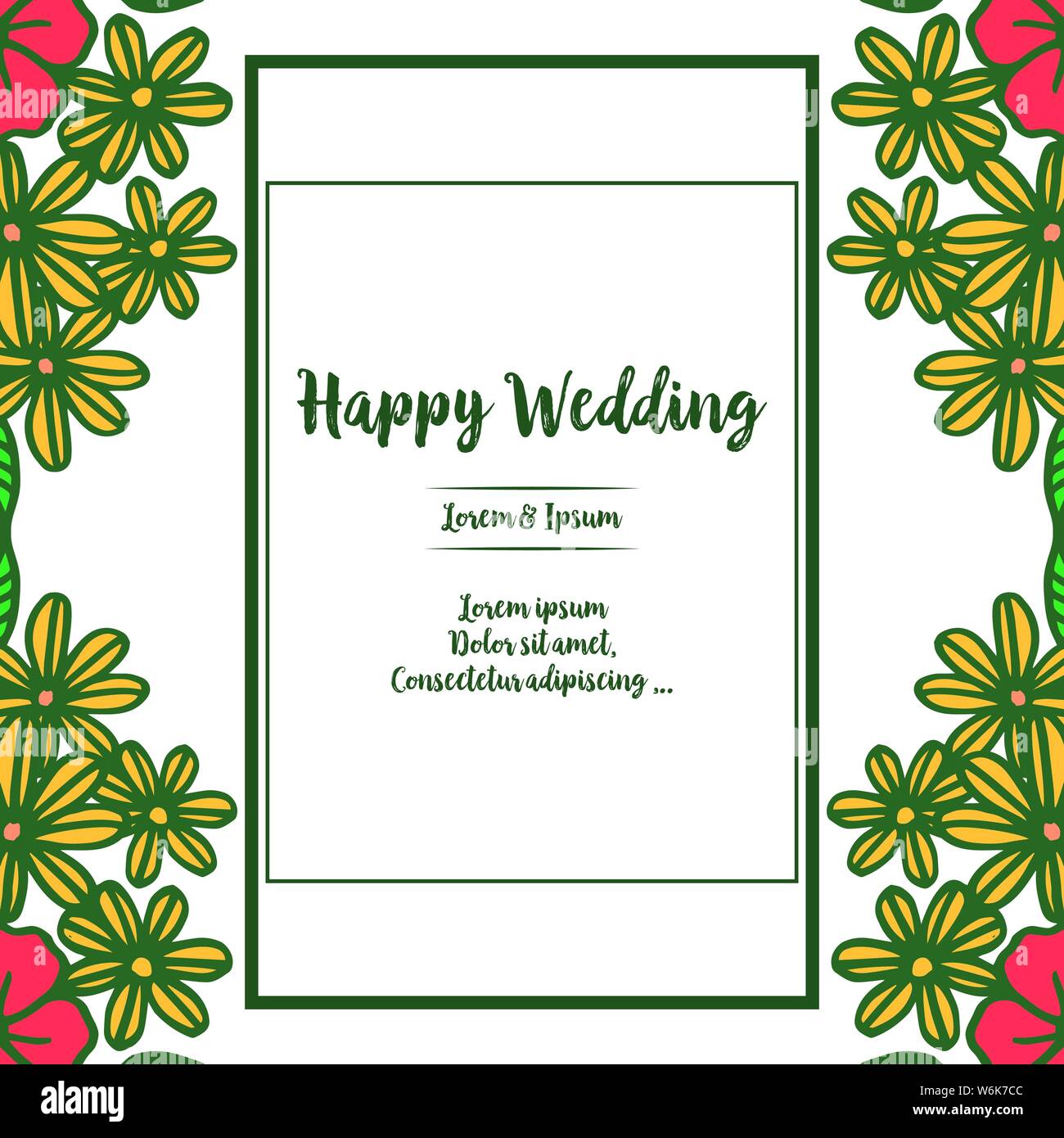 Detail Banner Happy Wedding Nomer 43