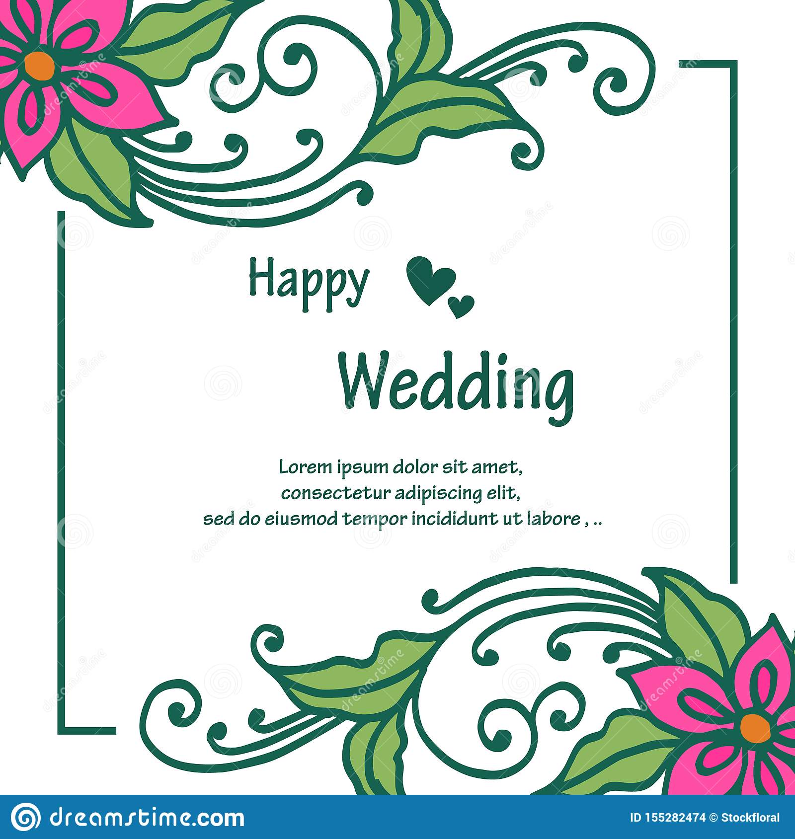 Detail Banner Happy Wedding Nomer 9