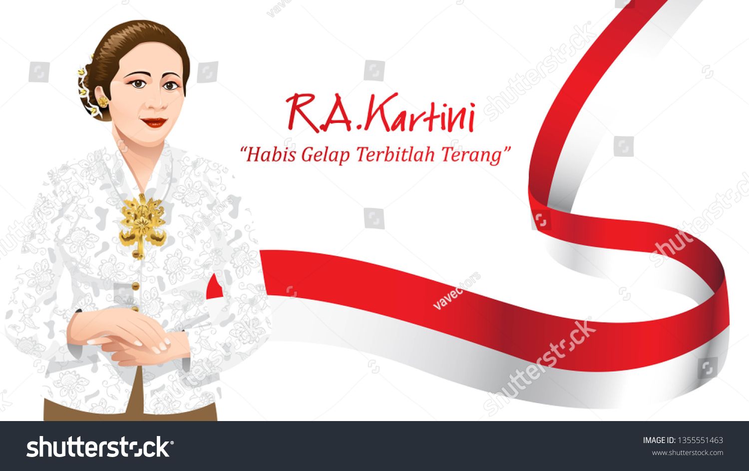 Banner Hari Kartini Cdr - KibrisPDR