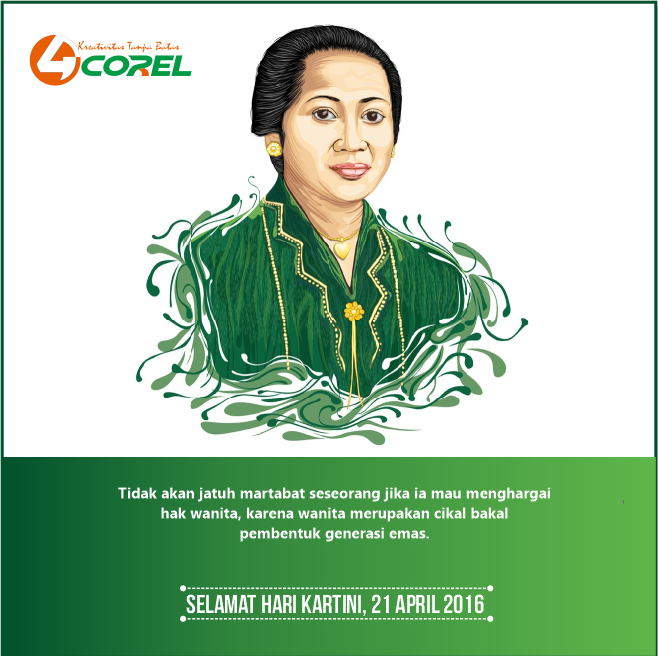 Detail Banner Hari Kartini Cdr Nomer 25