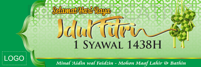 Detail Banner Idul Fitri 1440 H Nomer 14