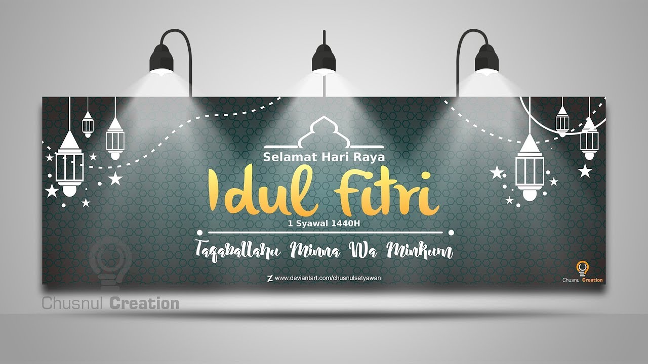 Detail Banner Idul Fitri 1440 H Nomer 28