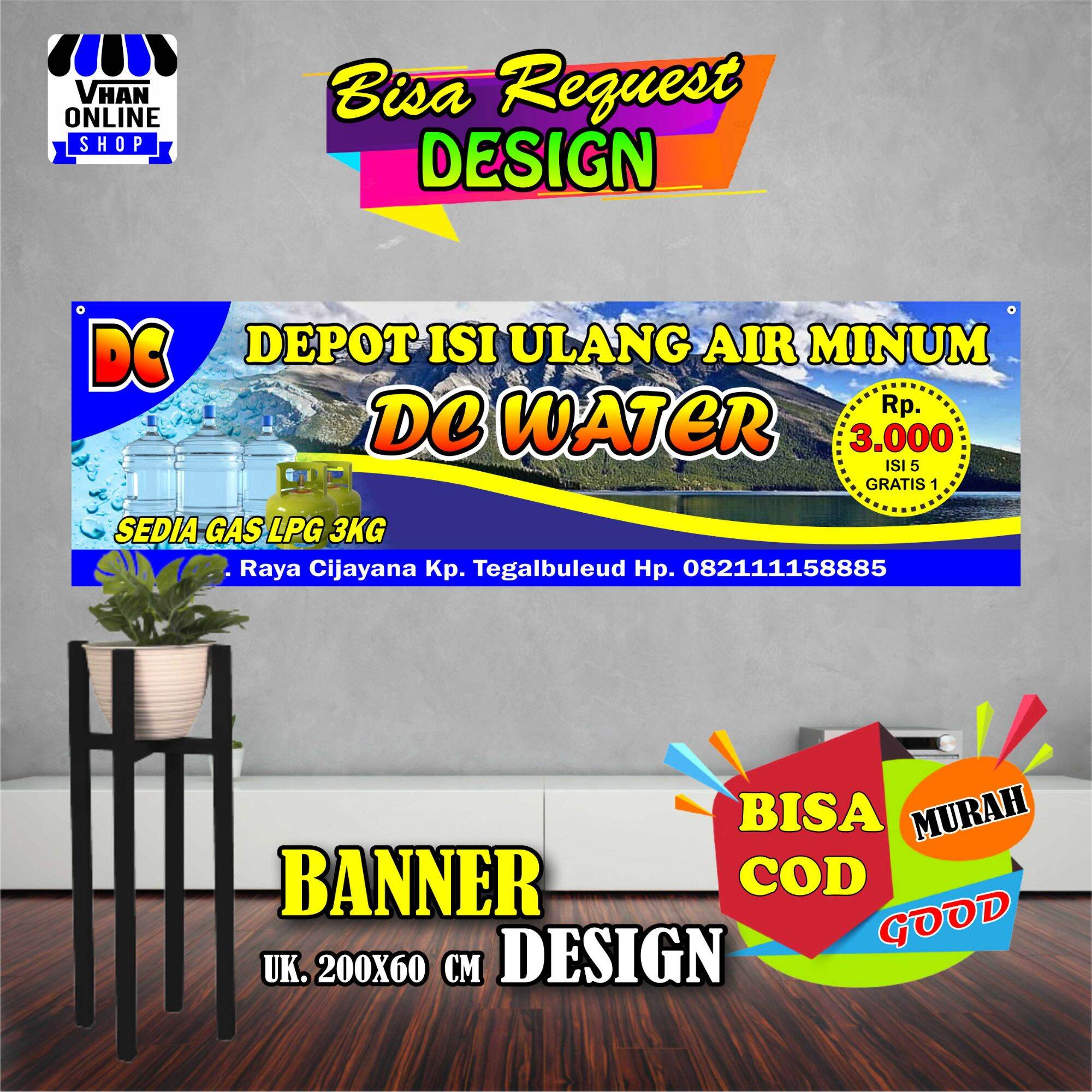 Detail Banner Isi Ulang Galon Nomer 51