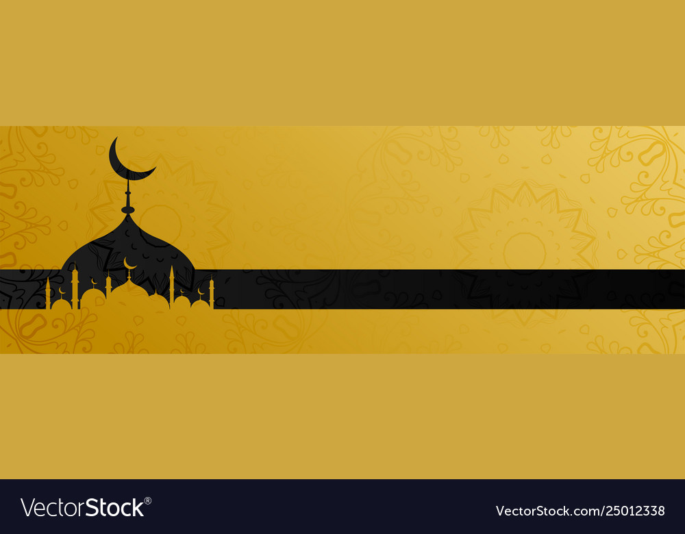 Detail Banner Islamic Vector Nomer 55