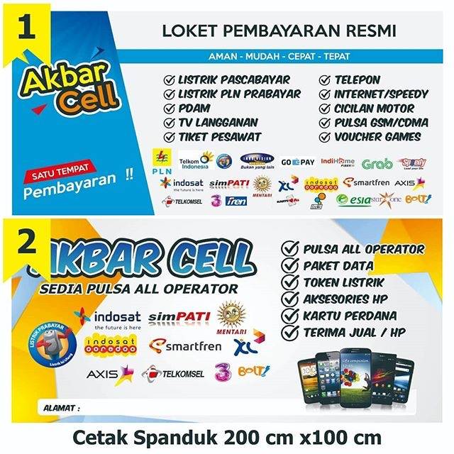 Detail Banner Jual Pulsa Dan Token Listrik Nomer 4