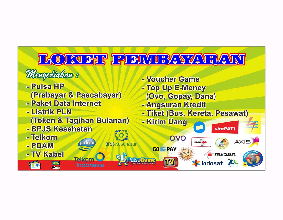 Detail Banner Jual Pulsa Dan Token Listrik Nomer 30