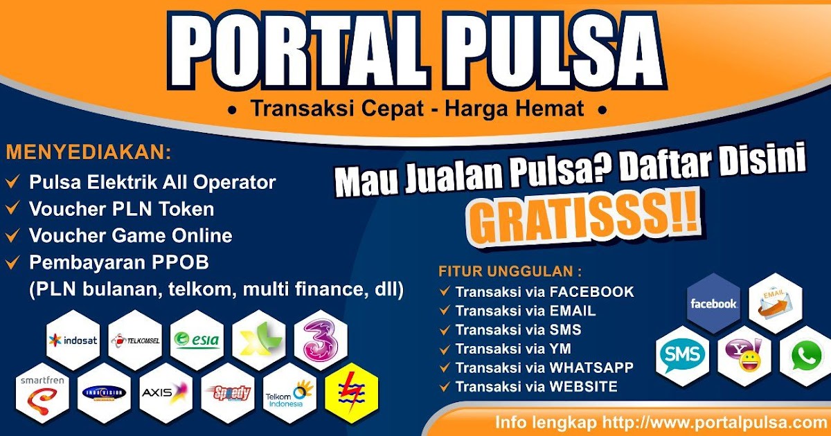 Detail Banner Jual Pulsa Dan Token Listrik Nomer 34