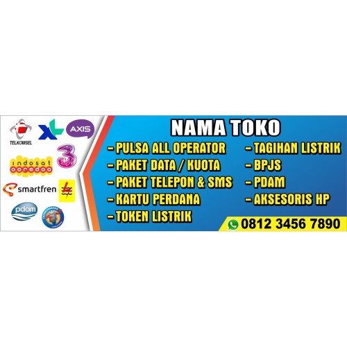 Detail Banner Jual Pulsa Dan Token Listrik Nomer 54