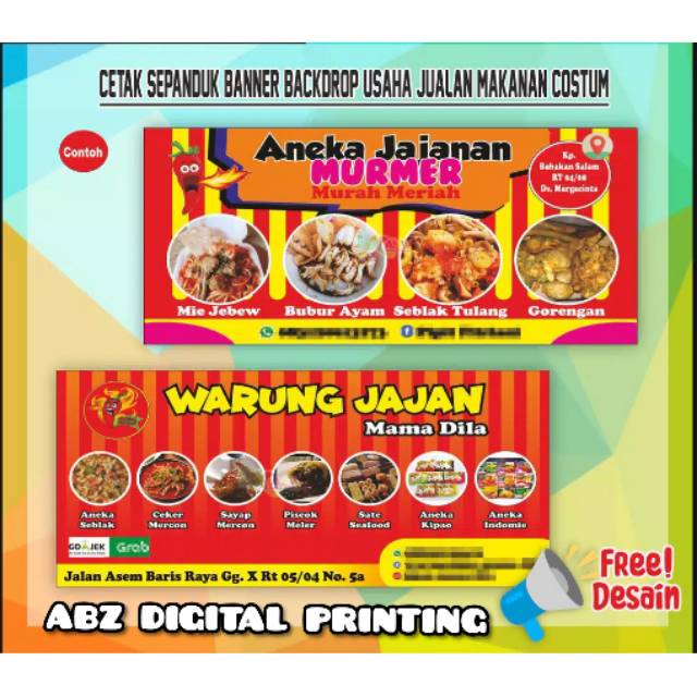 Detail Banner Jualan Makanan Nomer 3