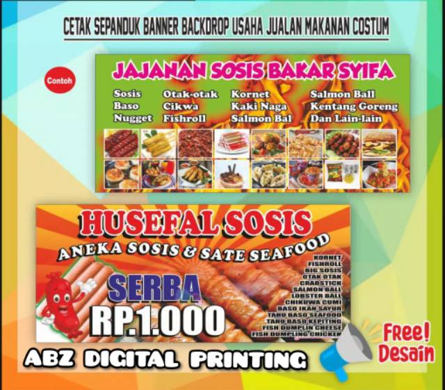 Detail Banner Jualan Makanan Nomer 21