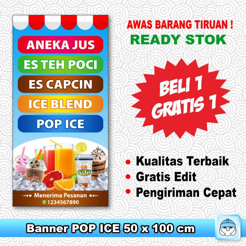 Detail Banner Jualan Minuman Nomer 10