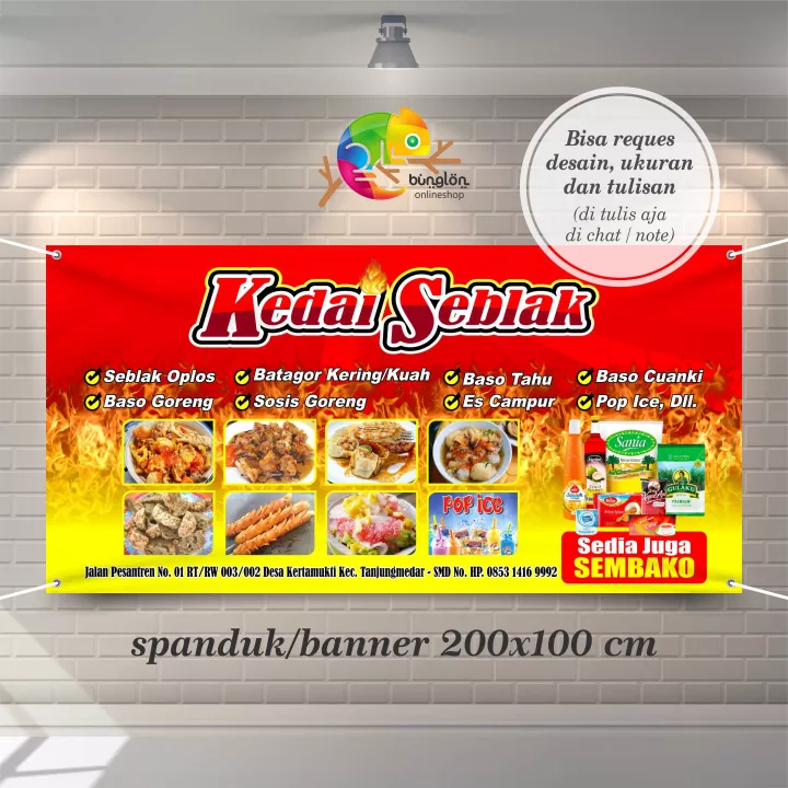 Detail Banner Kedai Nomer 13